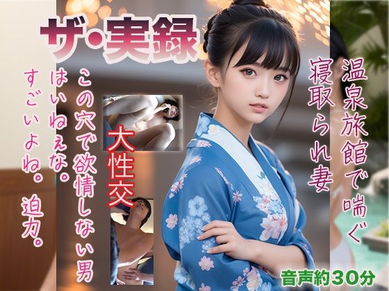 d_473531【エロ漫画ダウンロード】【ザ・実録】温泉旅館で喘ぐ寝取られ妻 | サークル:ウエゾン