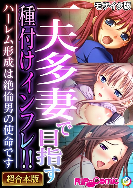 k187afrnt07560【エロ漫画ダウンロード】一夫多妻で目指す種付けインフレ!! 〜ハーレム形成は絶倫男の使命です〜【超合本シリーズ】 モザイク版 | 作家:BENETTY NULL-MOSAIC