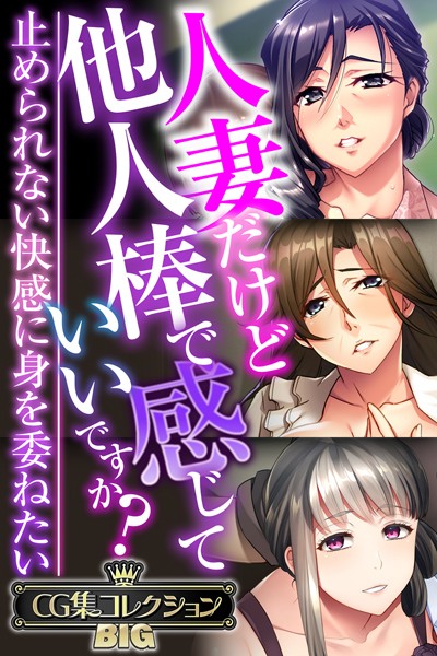 k187afrnt09073【エロ漫画ダウンロード】人妻だけど他人棒で感じていいですか?〜止められない快感に身を委ねたい〜【CG集コレクションBIG】 | 作家:大人のSEXY絵本
