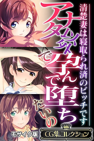 k187afrnt11311【エロ漫画ダウンロード】アナタ以外で孕んで堕ちたいの 〜清楚妻は寝取られ済のビッチです〜【CG集コレクション】 モザイク版 | 作家:大人のSEXY絵本 NULL-MOSAIC