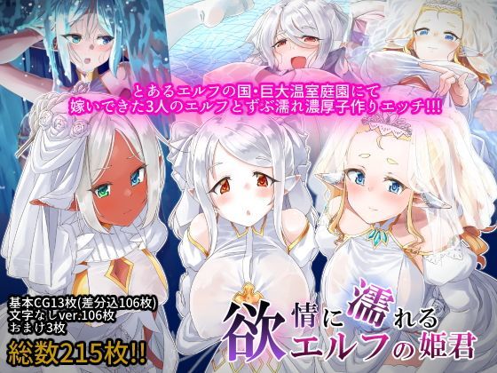 d_126203【エロ漫画ダウンロード】欲情に濡れるエルフの姫君 | サークル:T-Project
